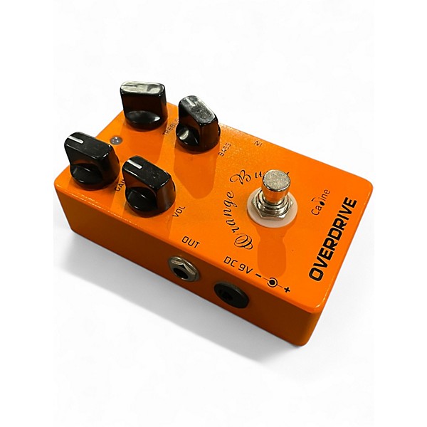 Used Caline Orange Burst Effect Pedal