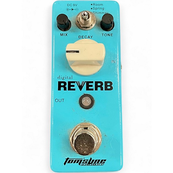 Used Tomsline Digital Reverb Effect Pedal