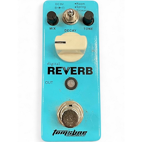 Used Tomsline Digital Reverb Effect Pedal