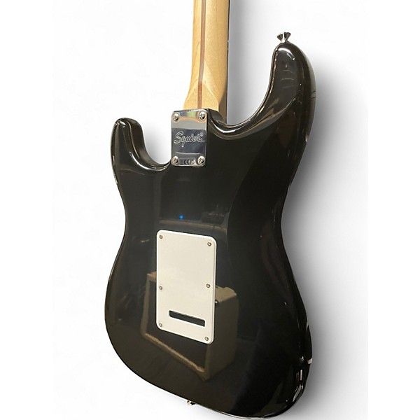 Used Squier Sonic Stratocaster Black Solid Body Electric Guitar