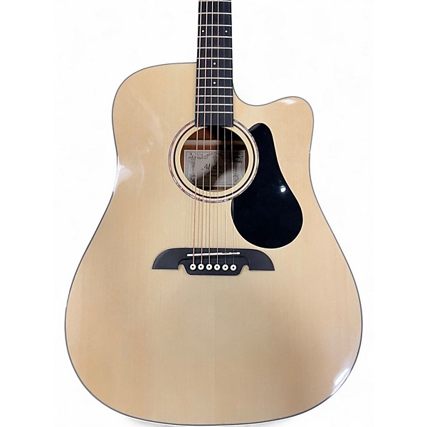 Used Alvarez RD260CE Dreadnought Natural Acoustic Electric Guitar