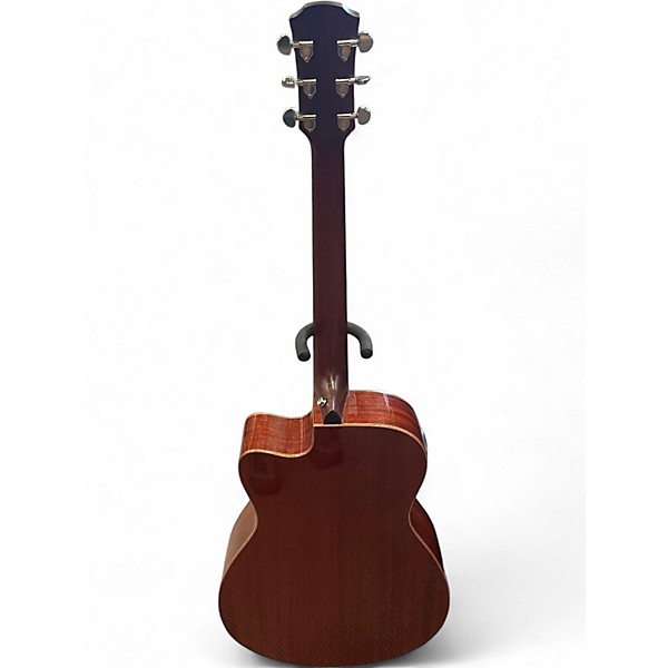 Used Yamaha AC1M Candy Red Burst Acoustic Electric Guitar