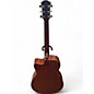 Used Yamaha AC1M Candy Red Burst Acoustic Electric Guitar