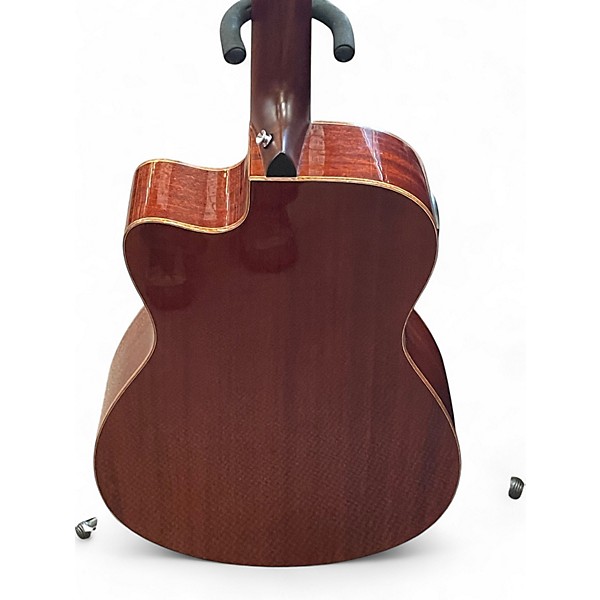 Used Yamaha AC1M Candy Red Burst Acoustic Electric Guitar