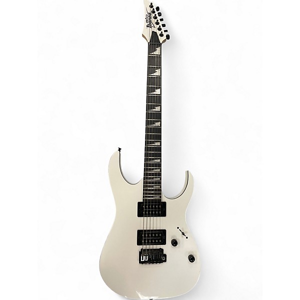 Used Ibanez GIO GRGR120 White Solid Body Electric Guitar