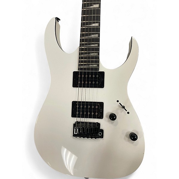 Used Ibanez GIO GRGR120 White Solid Body Electric Guitar