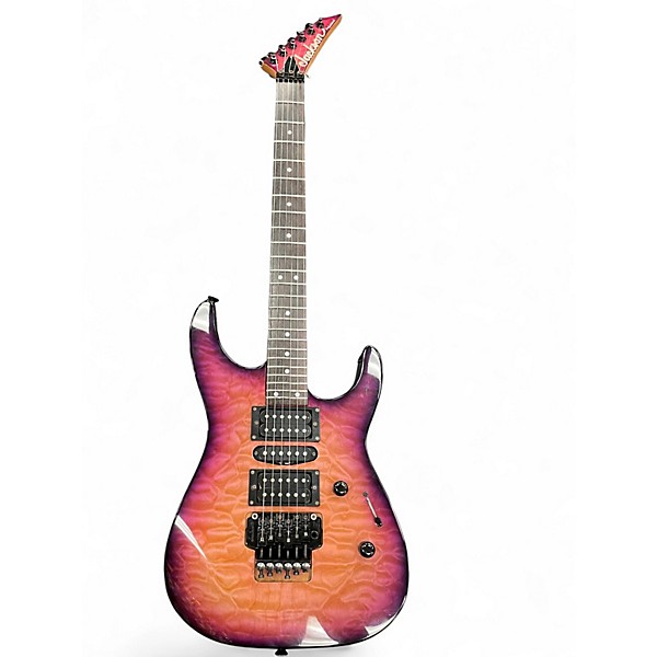 Used 2000s Jackson DX2 Magenta Solid Body Electric Guitar