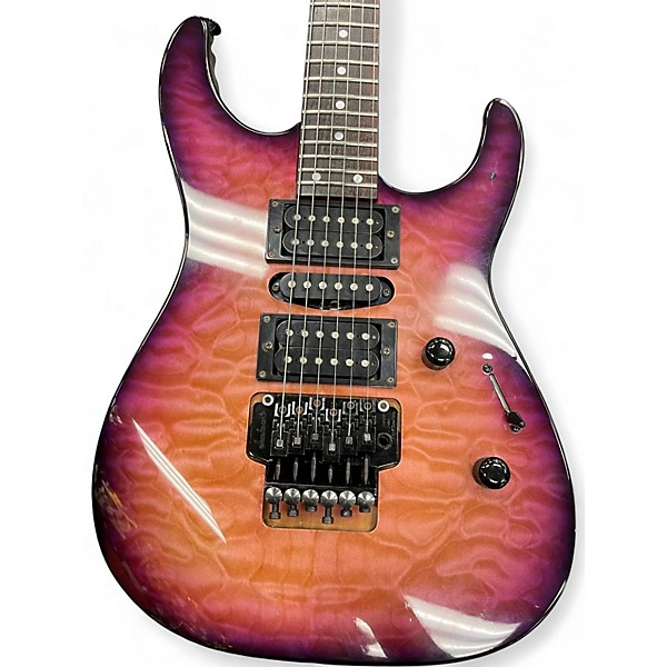 Used 2000s Jackson DX2 Magenta Solid Body Electric Guitar