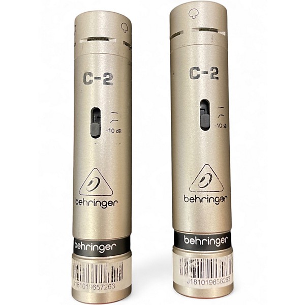 Used Behringer C2 Pair Condenser Microphone