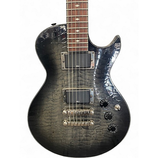 Used Ibanez CAIMAN Loch Ness Green Solid Body Electric Guitar