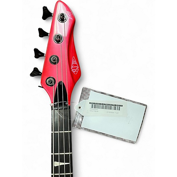 Used Peavey RJ IV Pink Electric Bass Guitar