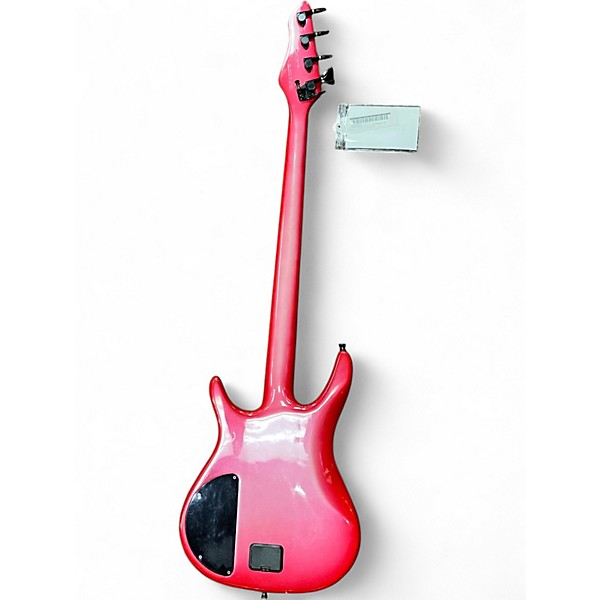 Used Peavey RJ IV Pink Electric Bass Guitar