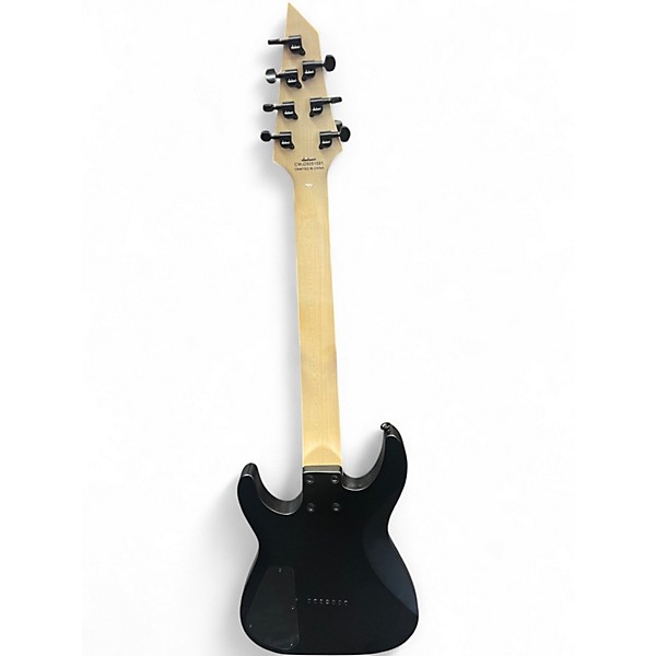 Used Jackson JS22-7 Dinky 7 String Satin Black Solid Body Electric Guitar