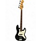 Used Fender SQUIER SERIES JAZZ BASS Black Electric Bass Guitar thumbnail