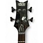 Used Schecter Guitar Research STILETTO STAGE-4 Black Electric Bass Guitar