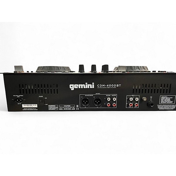 Used Gemini CDM-4000BT DJ Player