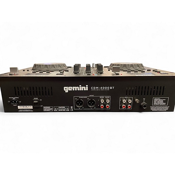 Used Gemini CDM-4000BT DJ Player