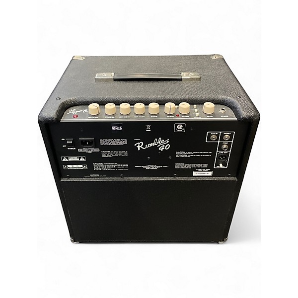 Used Fender Rumble V3 40W 1x10 Bass Combo Amp