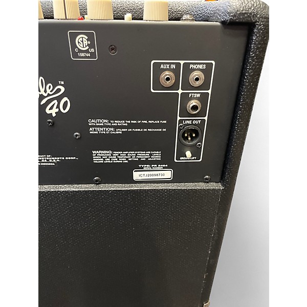 Used Fender Rumble V3 40W 1x10 Bass Combo Amp