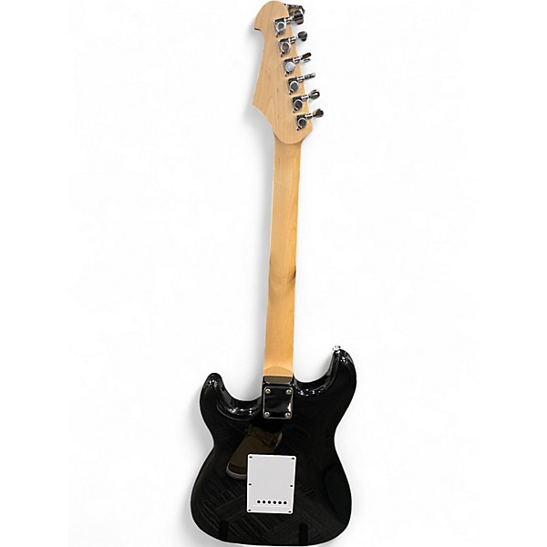 Used Spectrum S STYLE Black and White Solid Body Electric Guitar