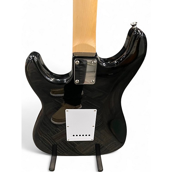 Used Spectrum S STYLE Black and White Solid Body Electric Guitar