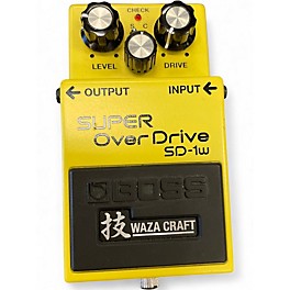 Used BOSS SD1W Super Overdrive Waza Craft Effect Pedal
