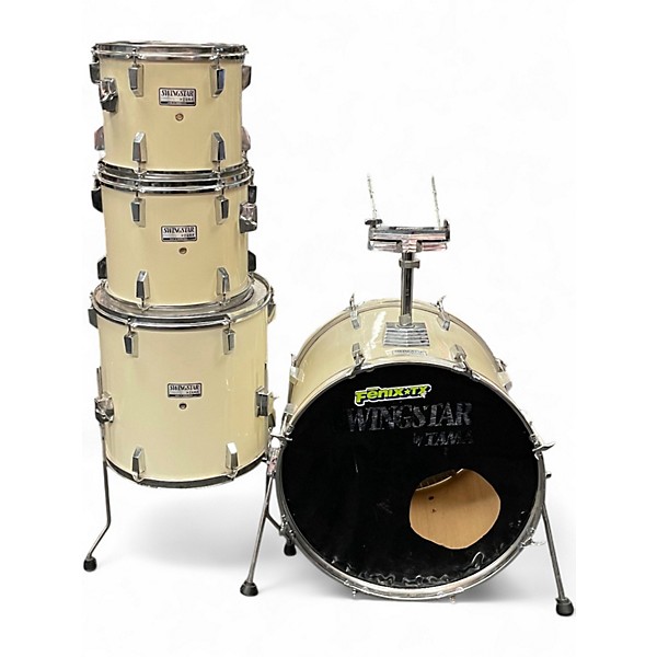 Used TAMA 4 Piece SWINGSTAR 4 PIECE Cream Drum Kit