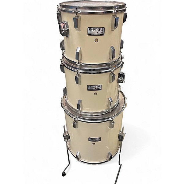 Used TAMA 4 Piece SWINGSTAR 4 PIECE Cream Drum Kit