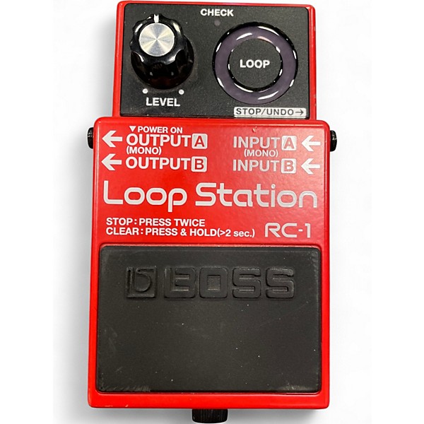 Used BOSS RC1 Loop Station Pedal