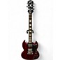 Used Epiphone SG Cherry Solid Body Electric Guitar thumbnail