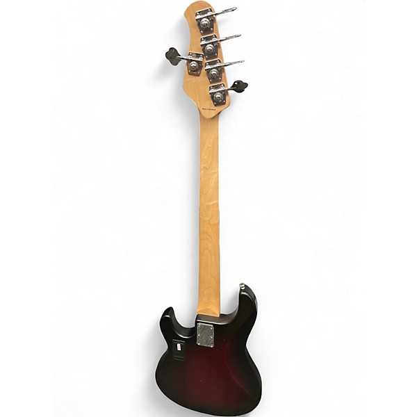 Used Sterling by Music Man Ray5 5 String 2 Tone Sunburst Electric Bass Guitar