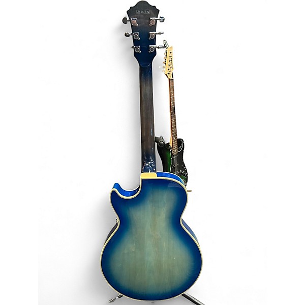 Used Ibanez GB10-EM JET BLUE BURST Hollow Body Electric Guitar