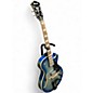 Used Ibanez GB10-EM JET BLUE BURST Hollow Body Electric Guitar