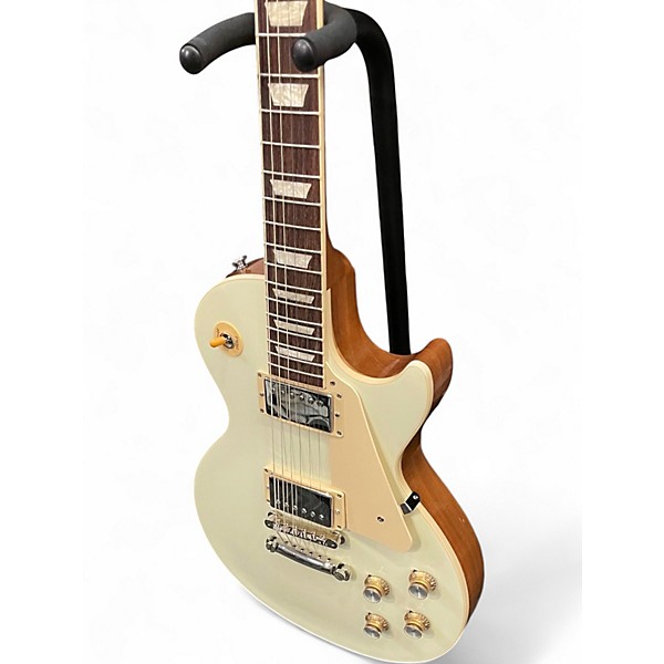 Used Gibson Les Paul Standard 60S Plain Top Classic White Solid Body Electric Guitar