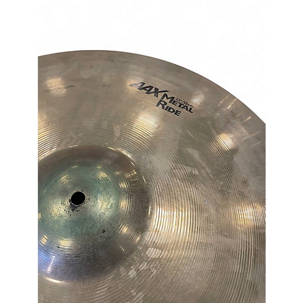 Used SABIAN 22in AAX Metal Ride Brilliant Cymbal