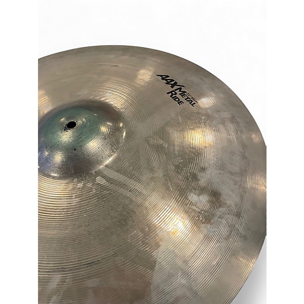 Used SABIAN 22in AAX Metal Ride Brilliant Cymbal
