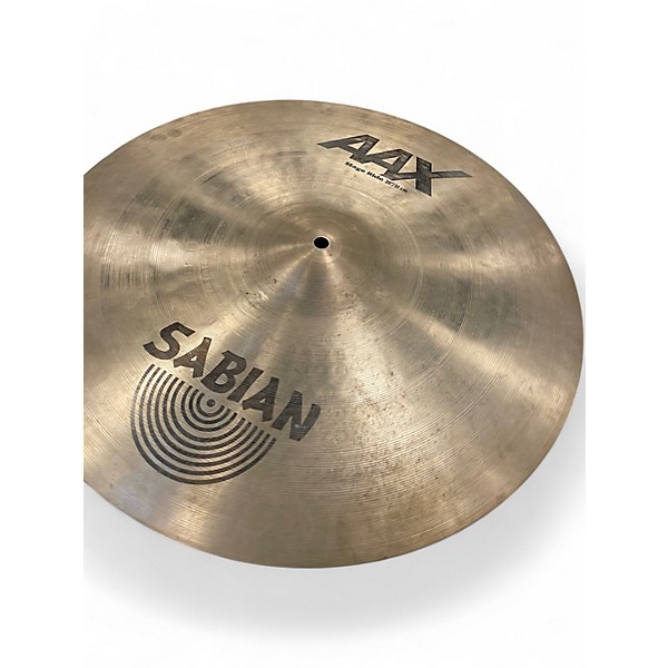 Used SABIAN 20in AAX Stage Ride Cymbal