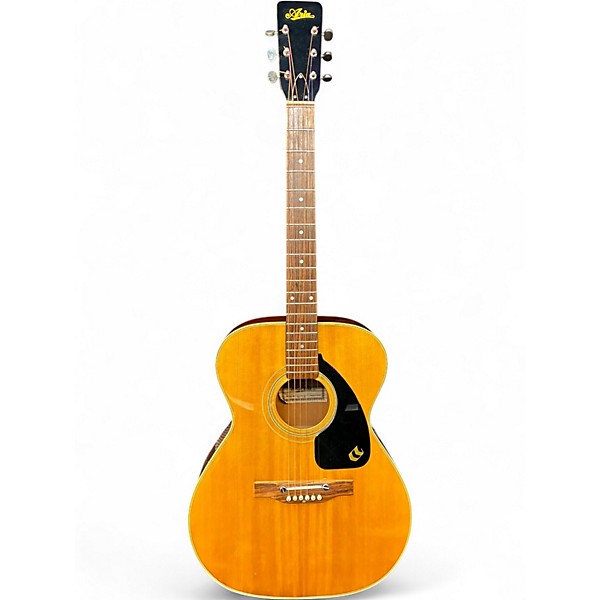 Vintage 1970s Aria 6712 Natural Acoustic Guitar