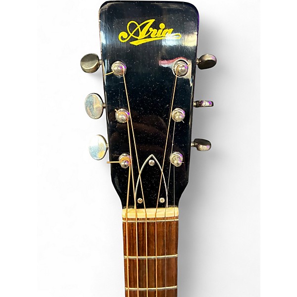 Vintage 1970s Aria 6712 Natural Acoustic Guitar