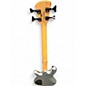 Used Spector Performer 4 String Metallic Silver Electric Bass Guitar