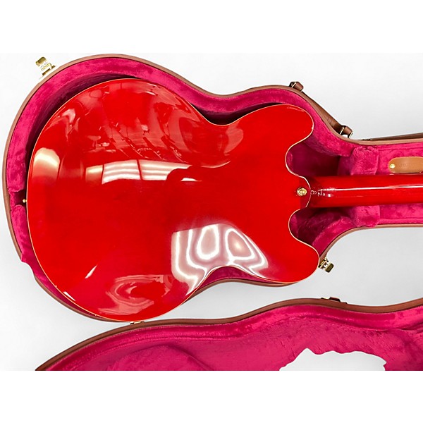 Used Epiphone ES345 BTTF Satin Red Hollow Body Electric Guitar