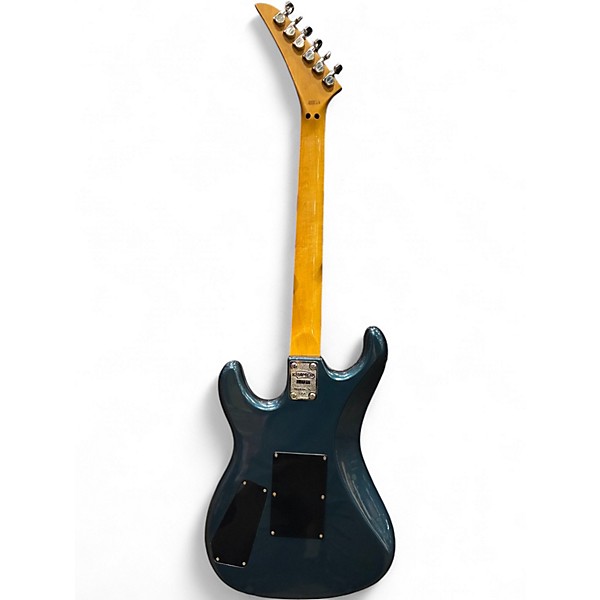 Vintage 1980s Kramer STRIKER 100ST Blue Sapphire Solid Body Electric Guitar