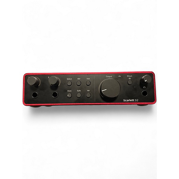 Used Focusrite Scarlett 2i2 Gen 4 Audio Interface