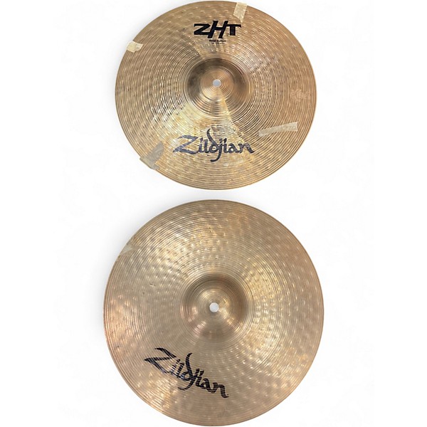 Used 2010s Zildjian 14in ZHT Hi Hat Pair Cymbal