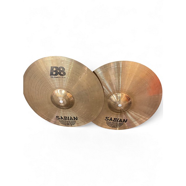 Used 2010s SABIAN 14in B8 Hi Hat Pair Cymbal