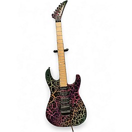 Used Jackson Soloist SL3M Rainbow Crackle Solid Body Electric Guitar