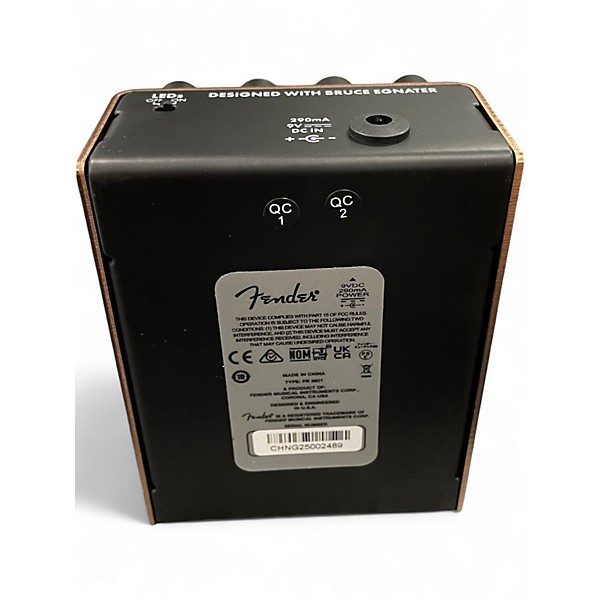 Used Fender mtg tube distortion Effect Pedal