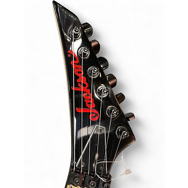 Used Jackson JS32 Randy Rhoads Floyd Rose BLACK AND RED Solid Body Electric Guitar