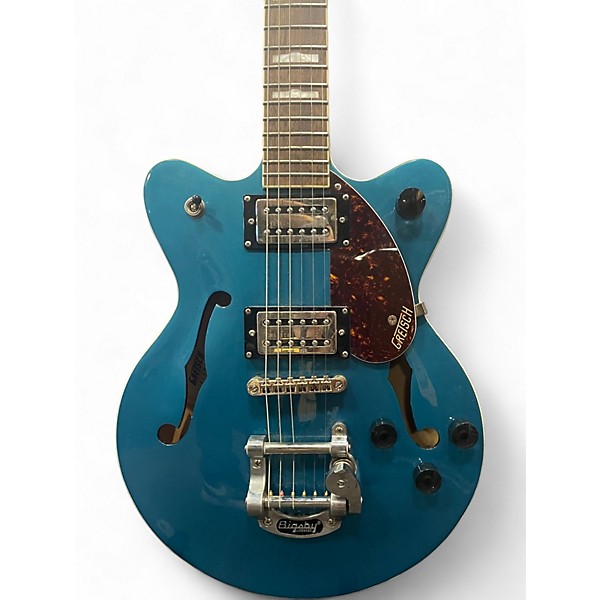 Used Gretsch Guitars G2657T Streamliner Ocean Turquoise Hollow Body Electric Guitar