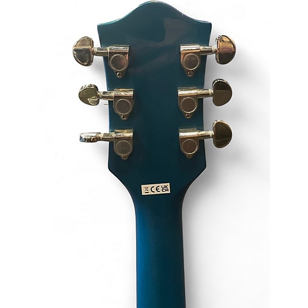 Used Gretsch Guitars G2657T Streamliner Ocean Turquoise Hollow Body Electric Guitar